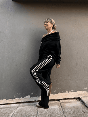 Athletic trousers BLACK   18592