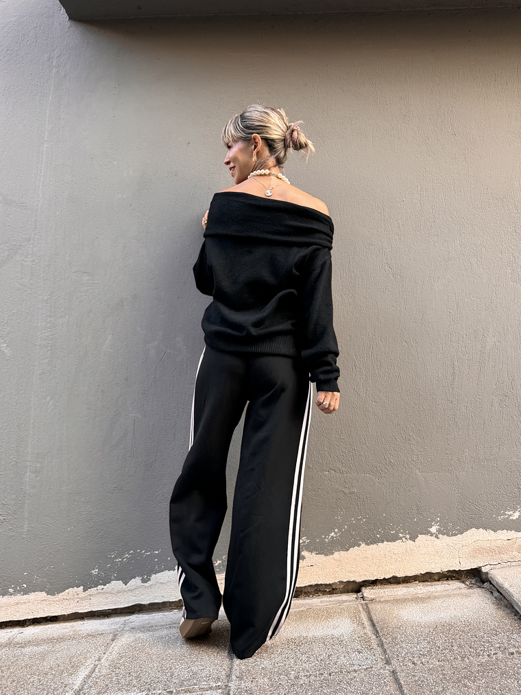 Athletic trousers BLACK   18592 2