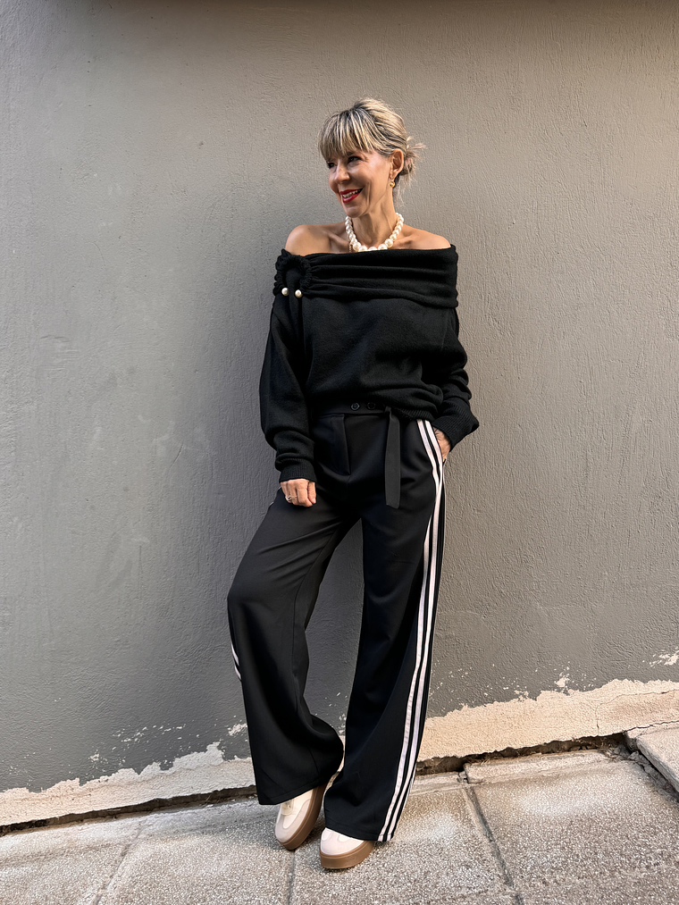 Athletic trousers BLACK   18592 3