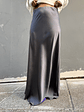 3705 Satin maxi GREY - thumbnail 4