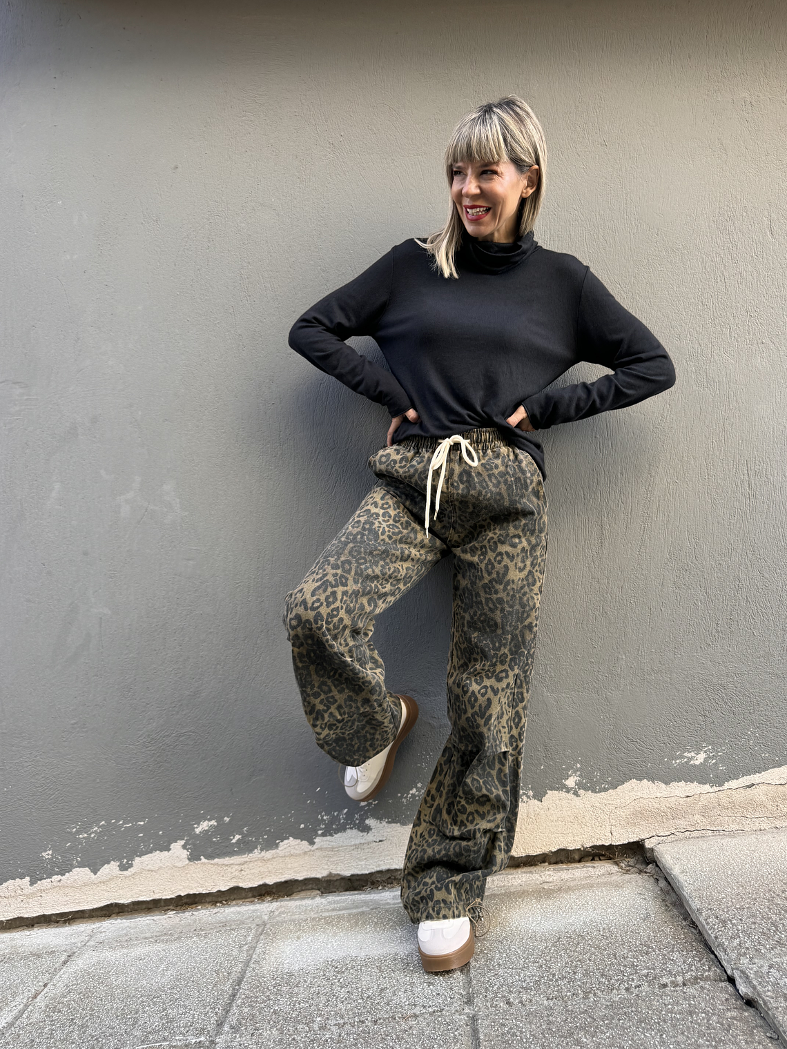 Cargo Leopar Jeans SU685 1