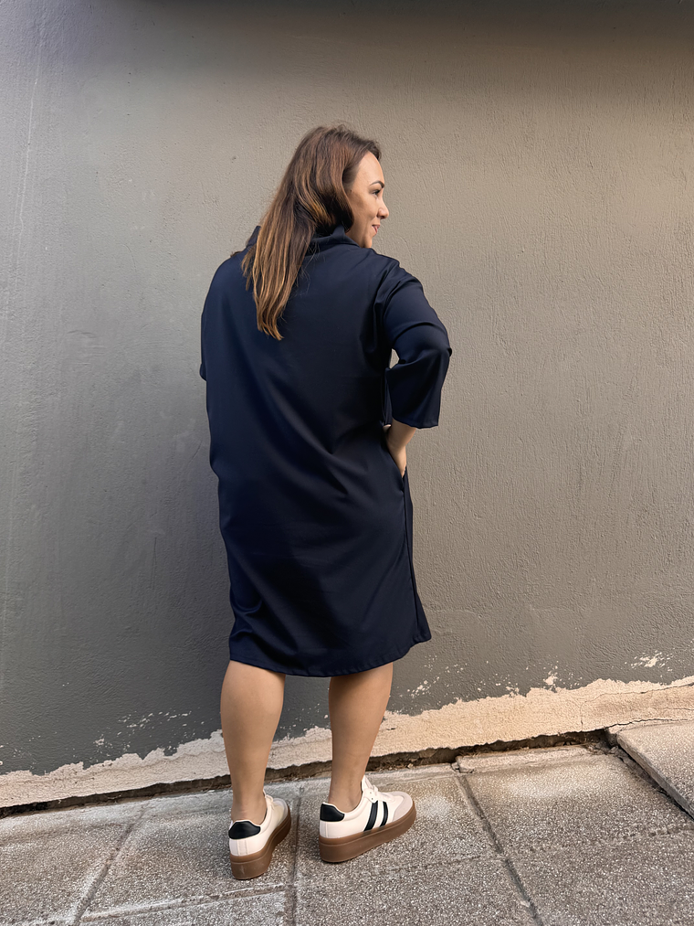 Leila blue dress  R4075  3