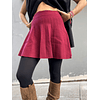 Plise skirt WINE 8040