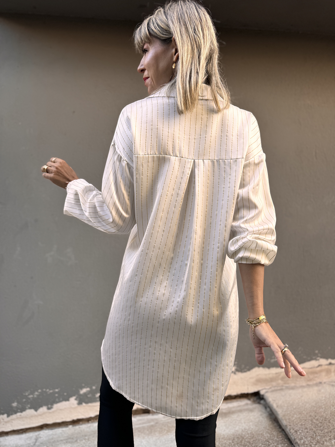 109376 Striped White Shirt  5