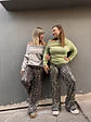Sequinned leopar pants R2783 - thumbnail 2