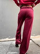 96366 velvet pants  WINE  - thumbnail 3