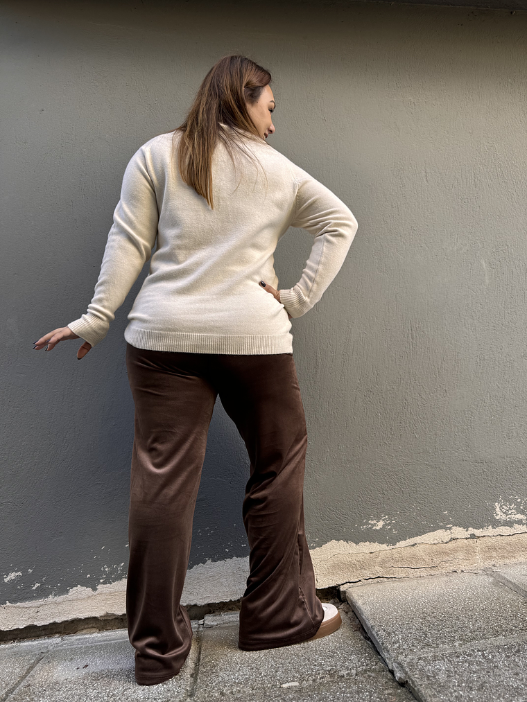 96366 velvet pants  BROWN  2