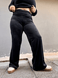 96366 velvet pants  BLACK - thumbnail 3