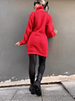 Aida sweaterdress  3820 RED - thumbnail 3