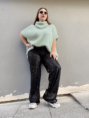 Sequinned trousers  BLACK  5135 