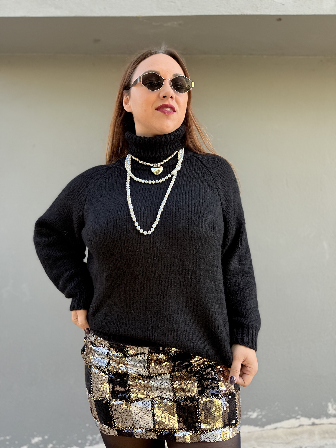 Carla sweater 3700 BLACK  1