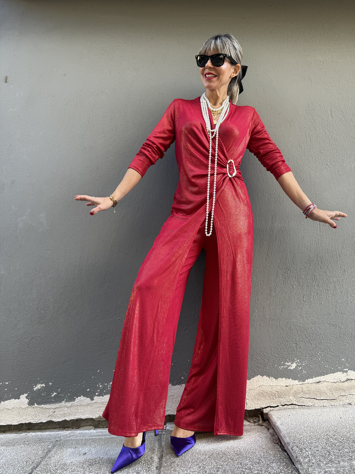 Leni jumpsuit RED 22056 1