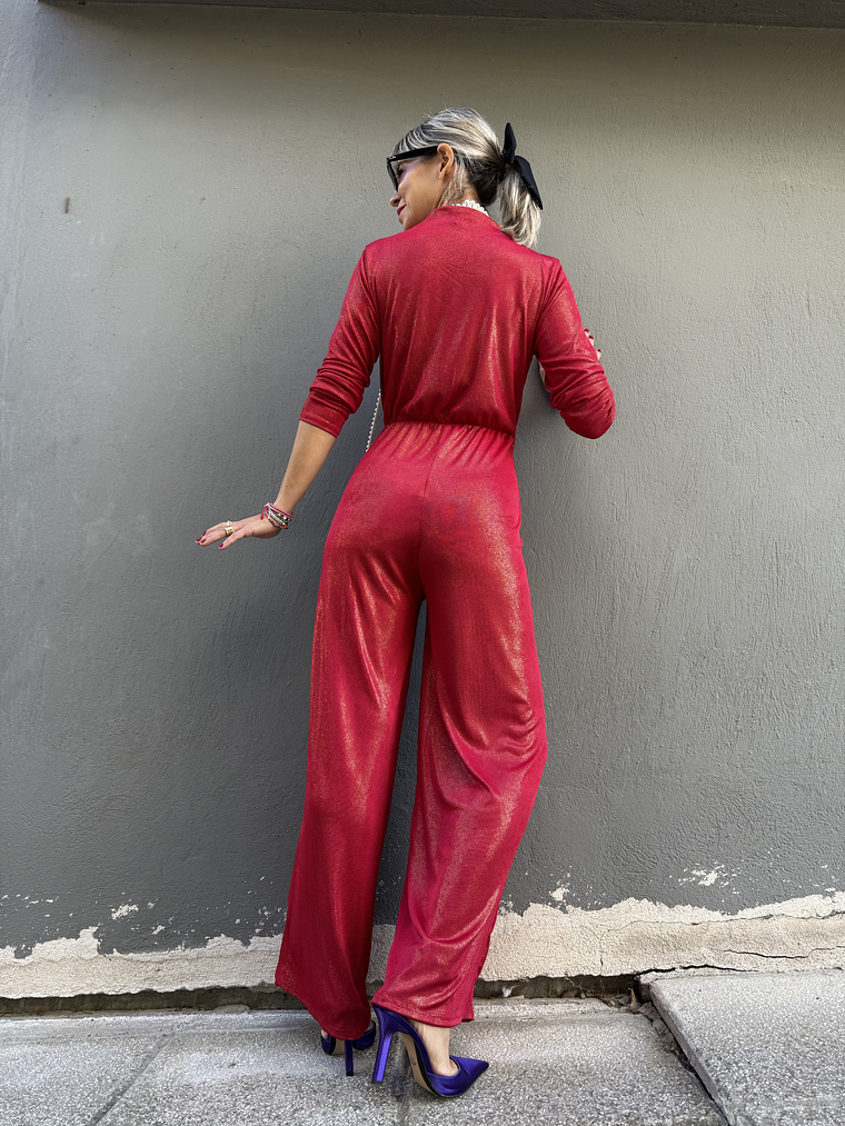Leni jumpsuit RED 22056 4