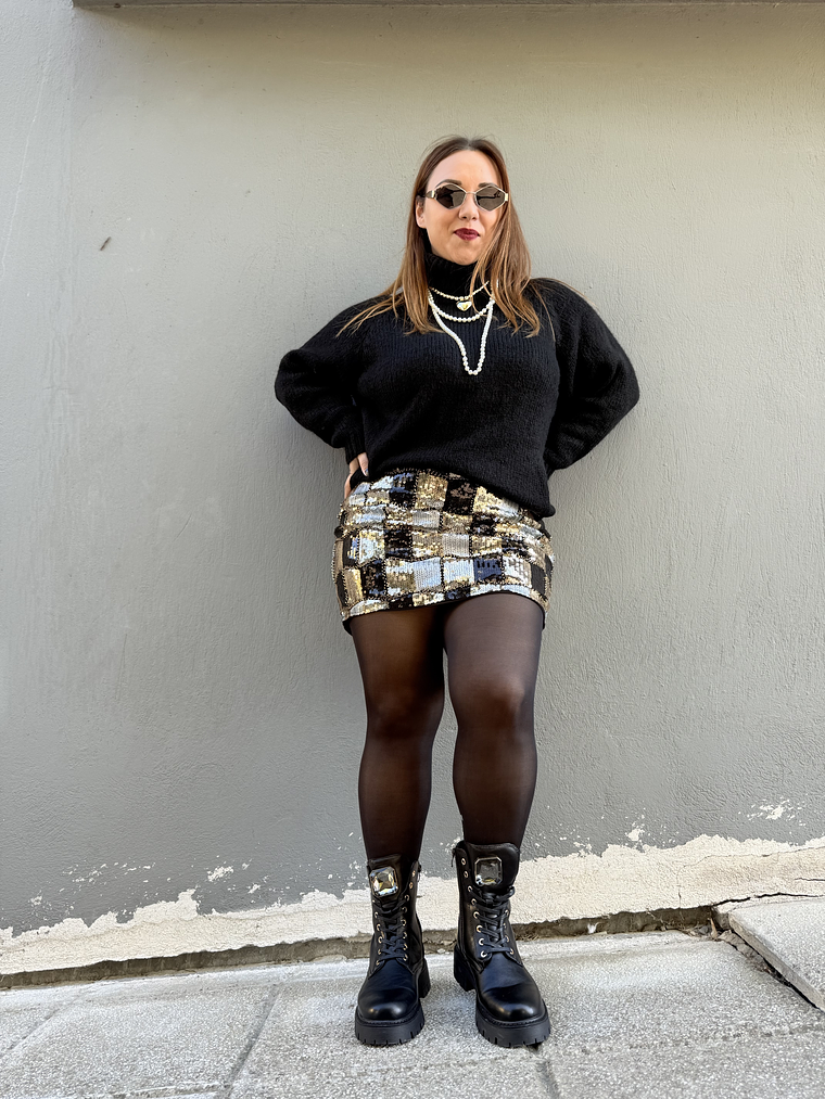 Festi sequinned skirt  3