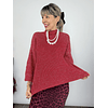 maglyn red sweater lurex 