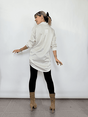 109376 Striped White Shirt 