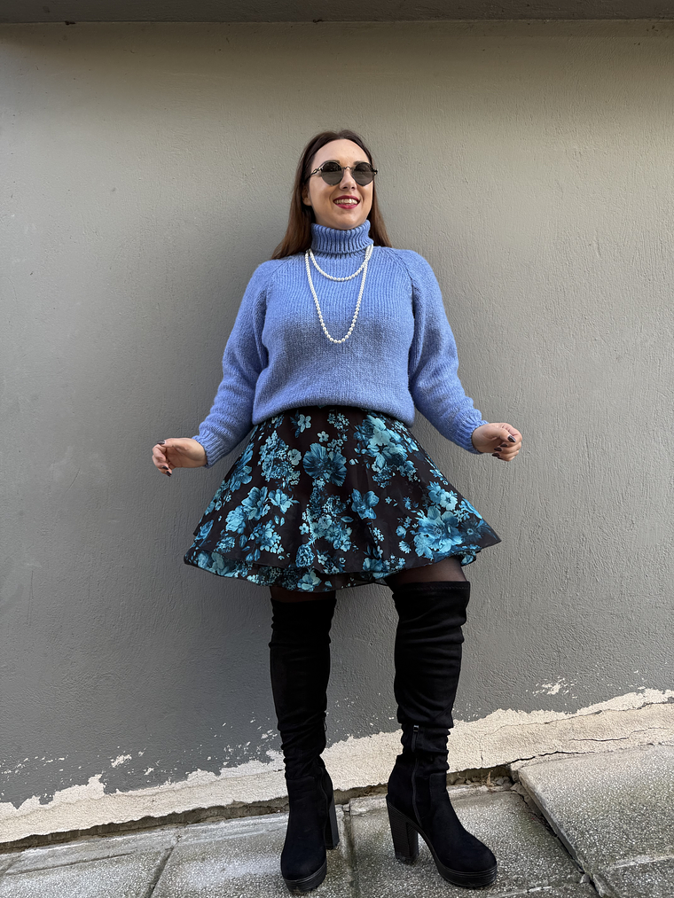 BJORK PETROL SKIRT 121224  1