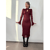  Nora dress WINE 25904