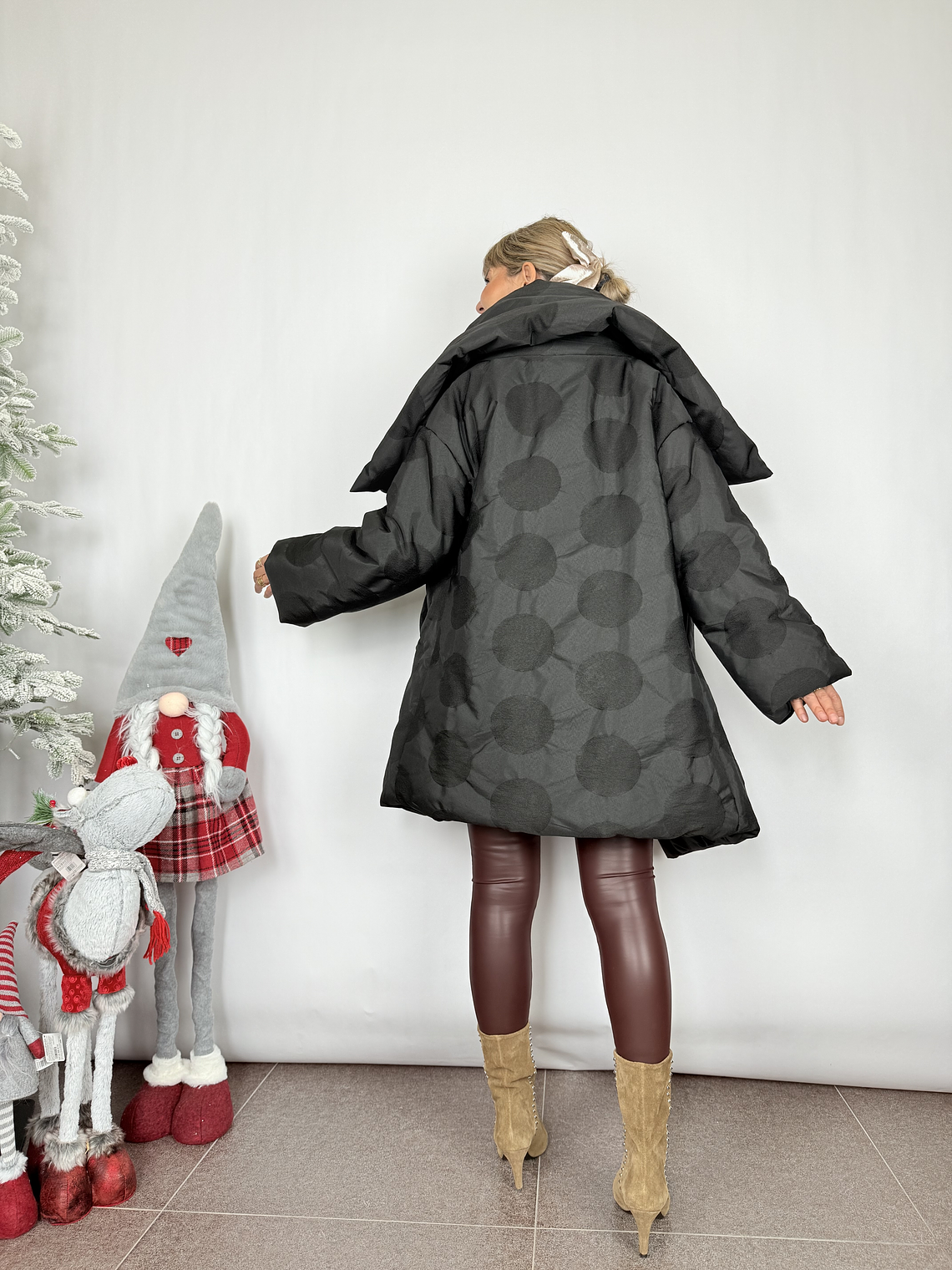 Asumi coat BLACK HL803-24 6