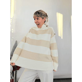 Olive Mariniera Sweater HL873 Ivory 