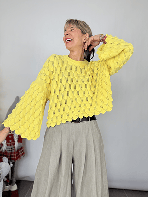 Mermaid Knit 0168 Lemon