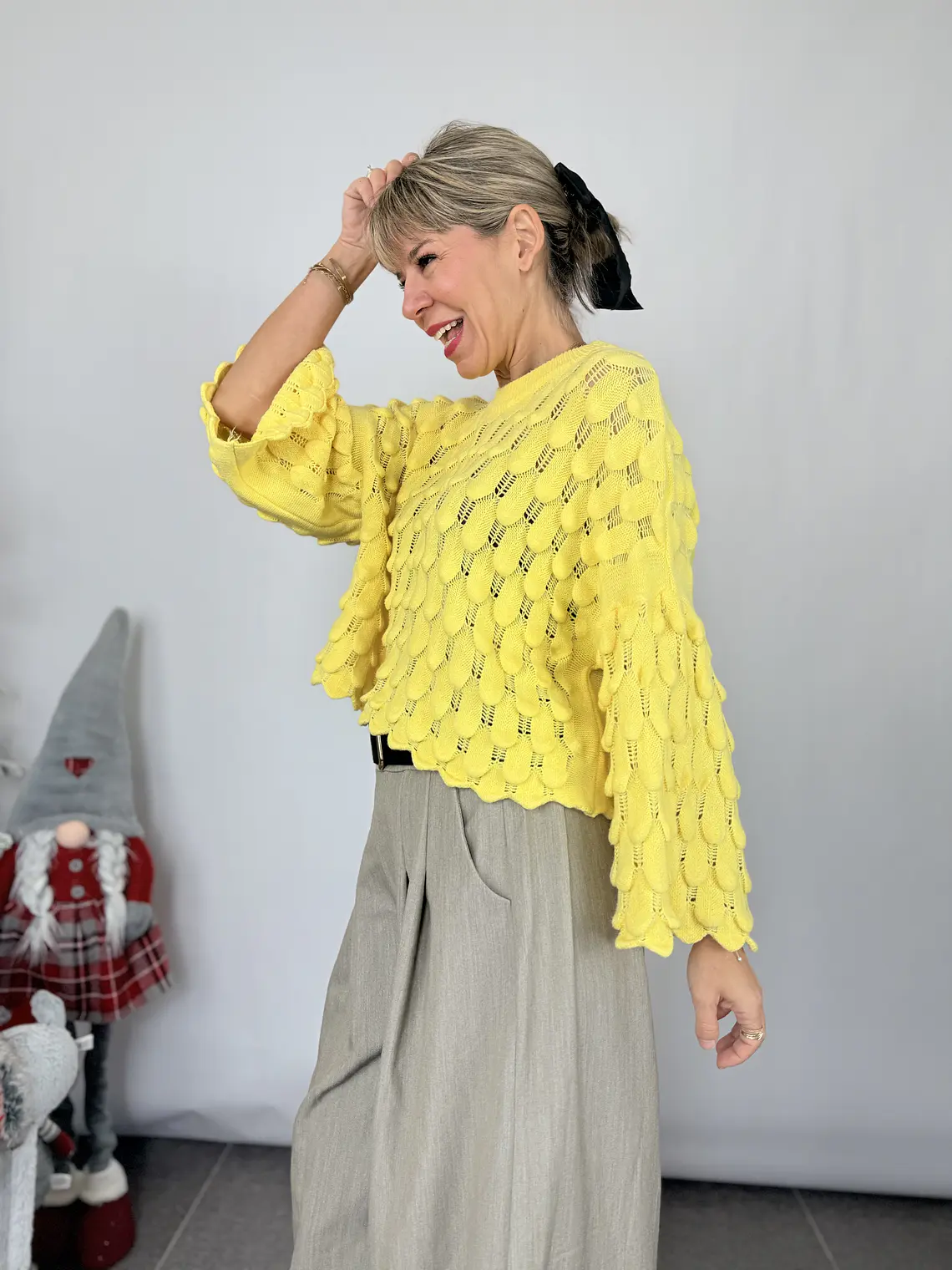 Mermaid Knit 0168 Lemon 3