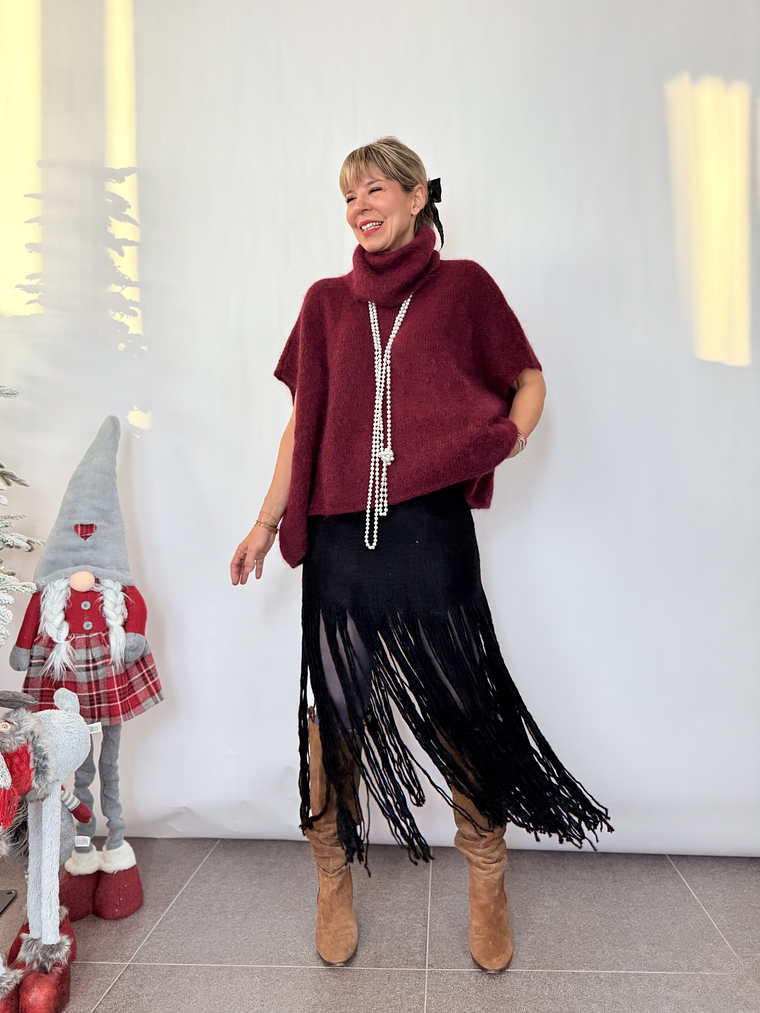 Riri Skirt Crossi 020125 Black  2