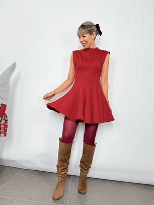 Aslei mini dress 59100 RED 