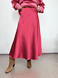 Satin fouchia skirt 1611     - thumbnail 4