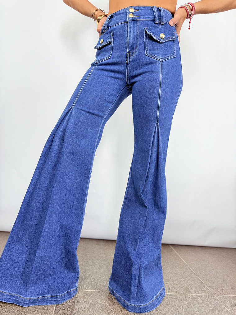 MI24181-1 BLUE  jeans kabana 1