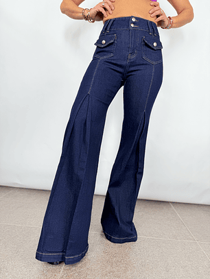 DARK BLUE  jeans kabana   MI24181  