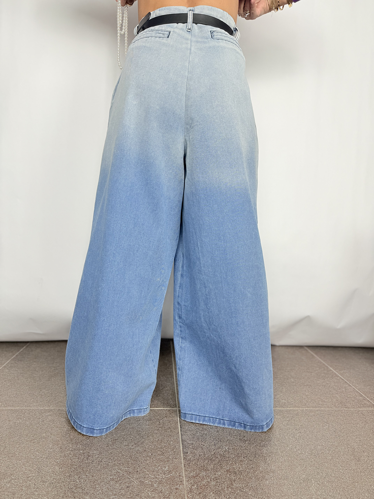  zip culotte  Jean  blue YE1spo53J 4