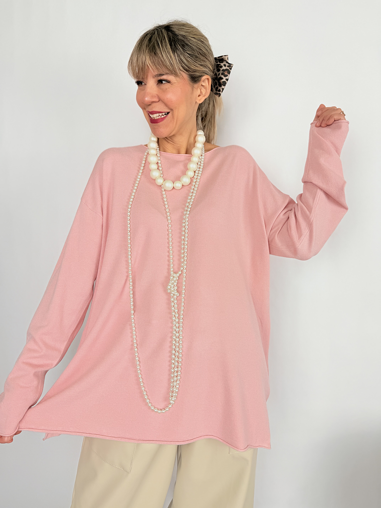  Kelly L605 sweater  PINK 1