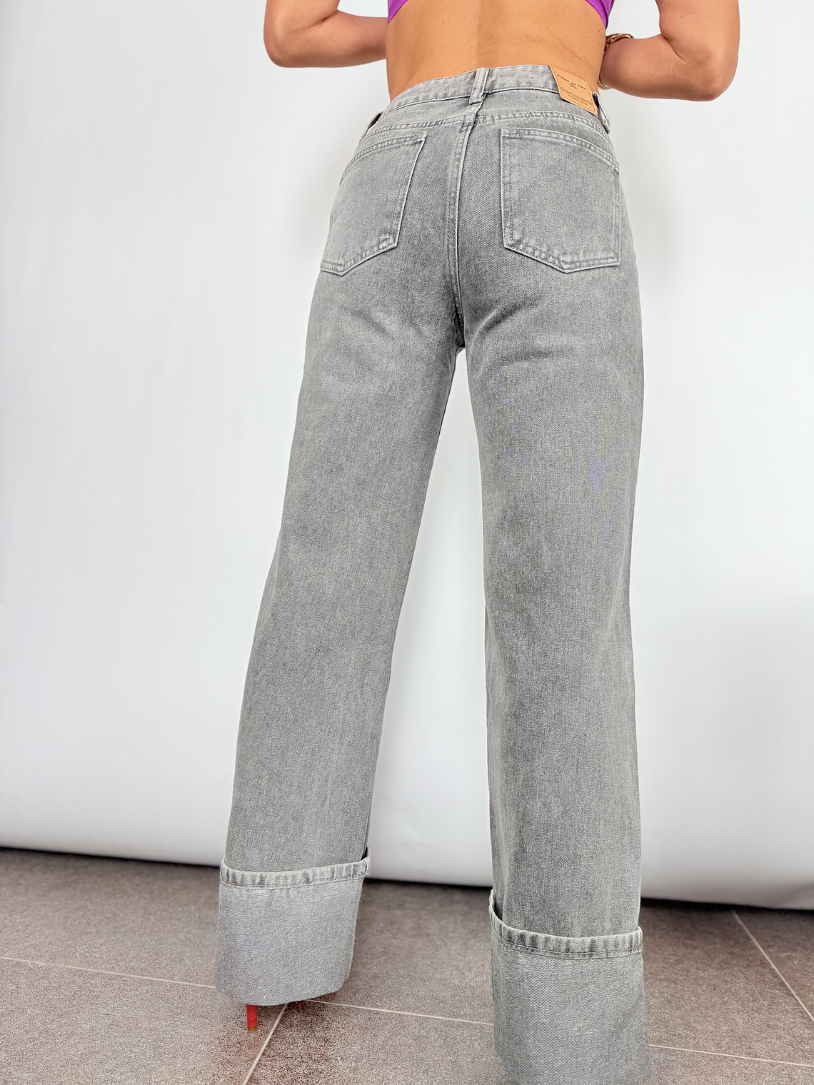 GREY JEAN  MI24166 -3 3