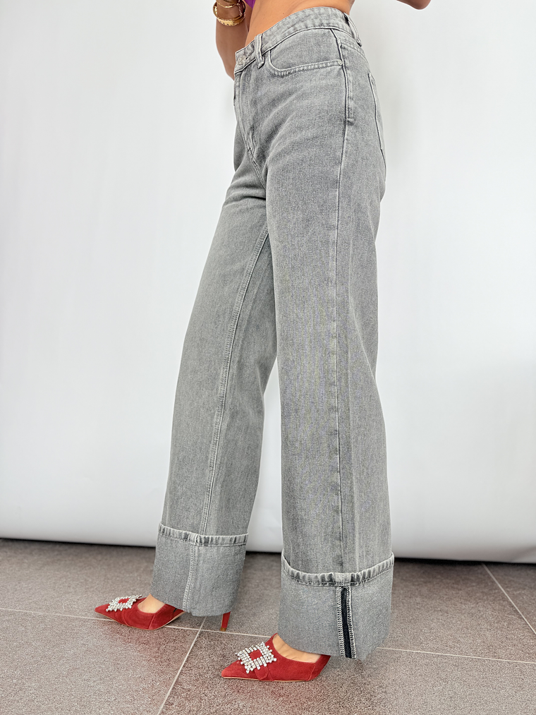 GREY JEAN  MI24166 -3 4