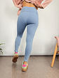 533  A Light BLUE  Push up legging - thumbnail 4