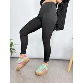 533  C BLACK   Push up legging 