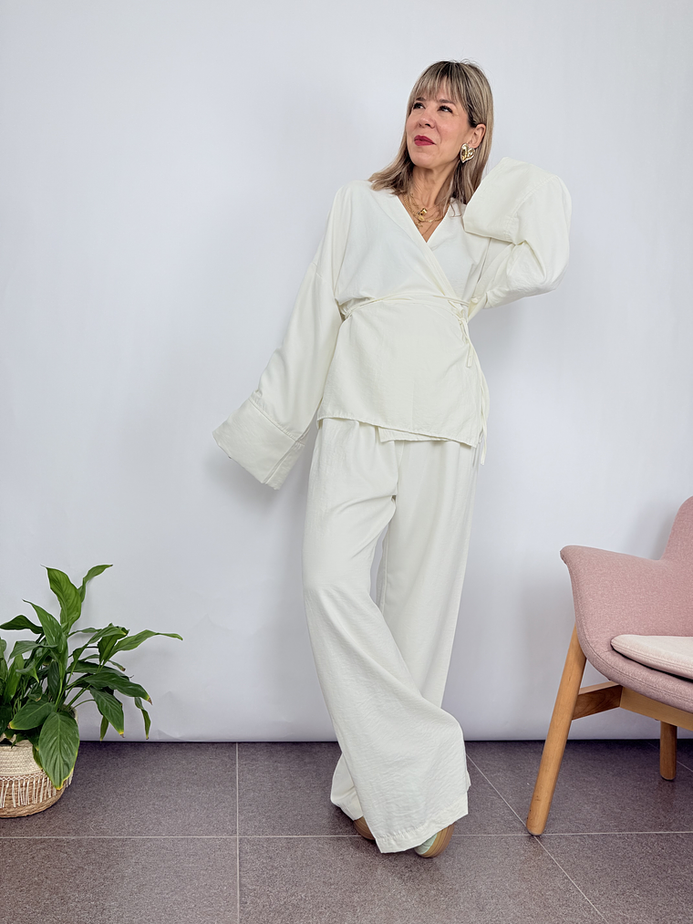  NANAMI P3582 Crouaze set  IVORY  1