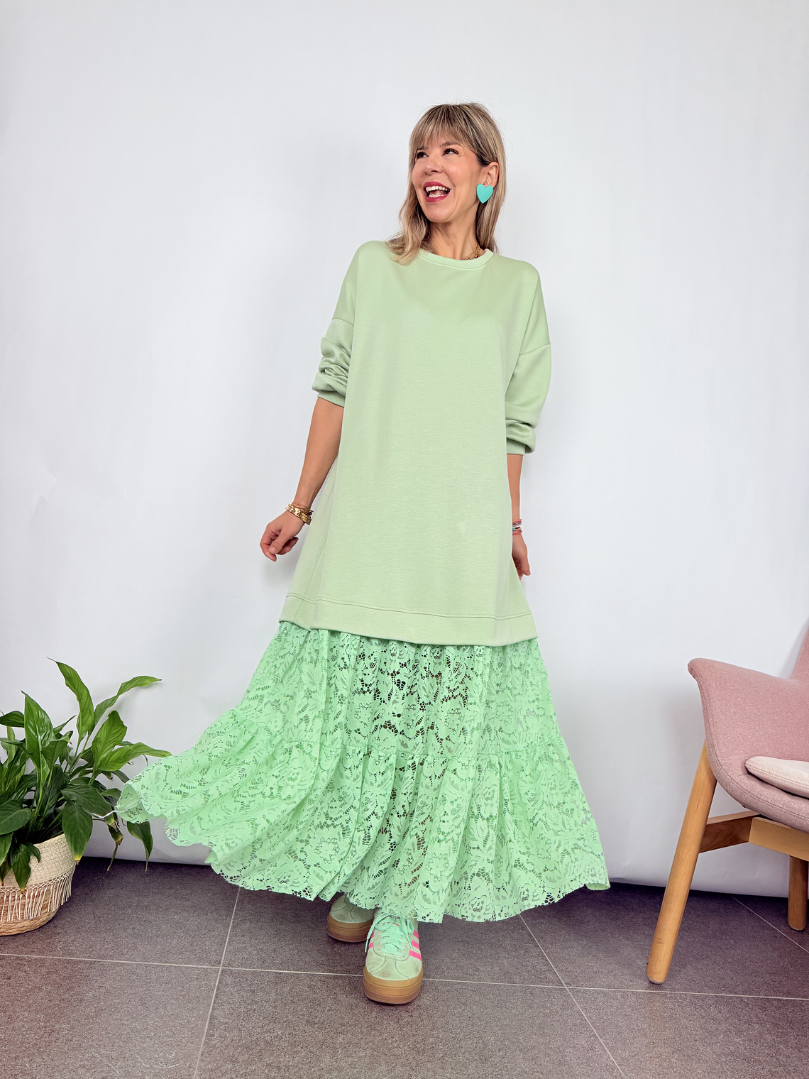 Ersillia dress 3157 GREEN  1