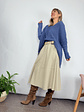 PU clos skirt 2283 BEIGE  - thumbnail 2