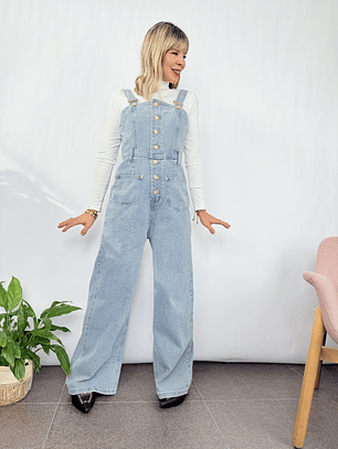 CB7509 jumpsuit Jean SALOPETA