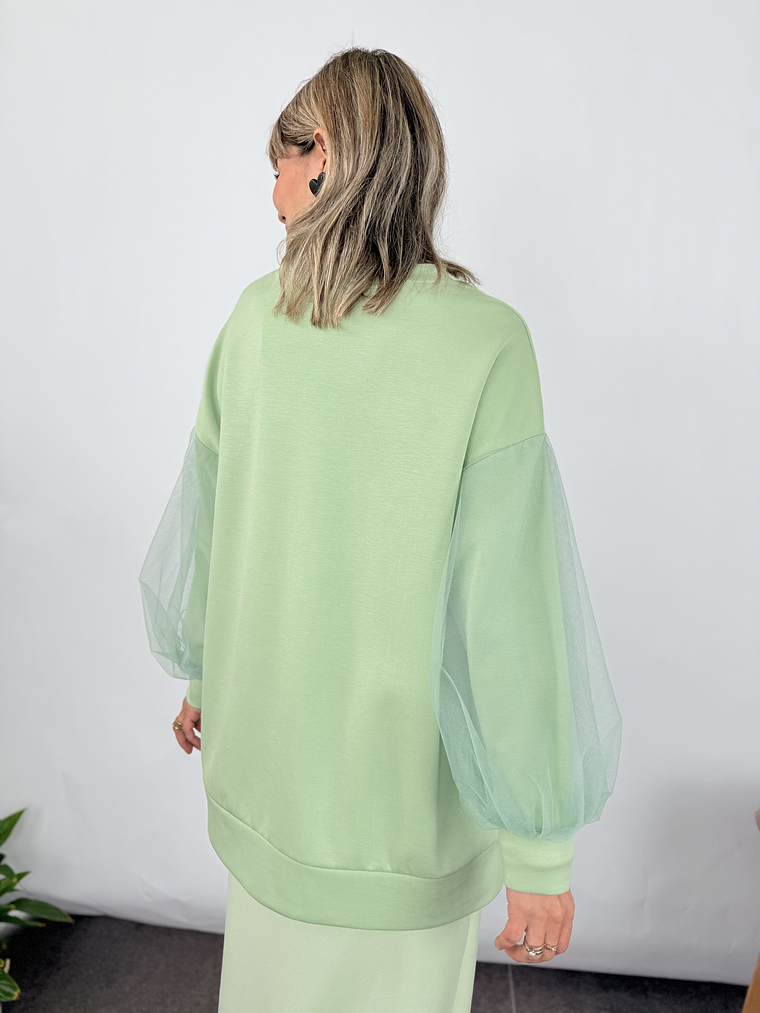 21191 Touli Blouse  GREEN  3