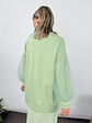 21191 Touli Blouse  GREEN  - thumbnail 3