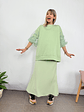 21191 Touli Blouse  GREEN  - thumbnail 4