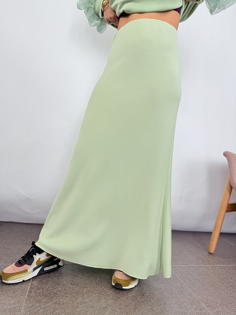 16695 Fouter Skirt PISTACHIO  4