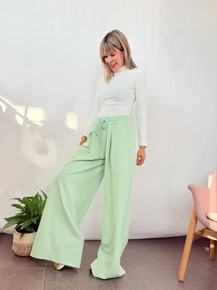 Pants 3687  PISTACHIO  1