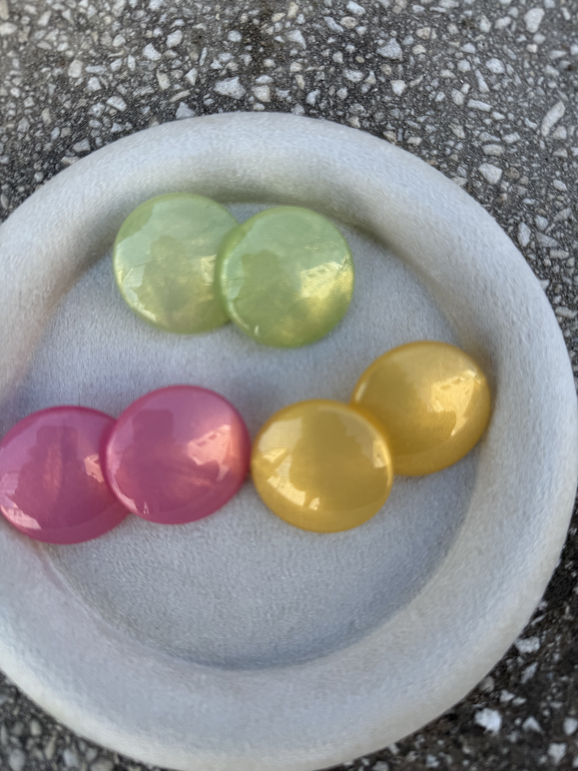 3-15 circle Colors Earrings 2