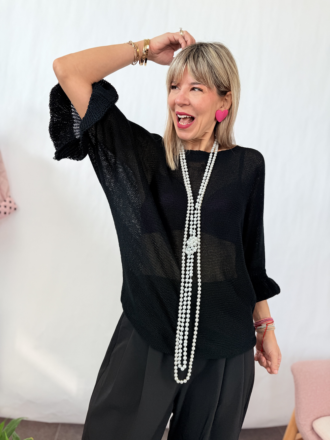 Rosa sweater BLACK 2