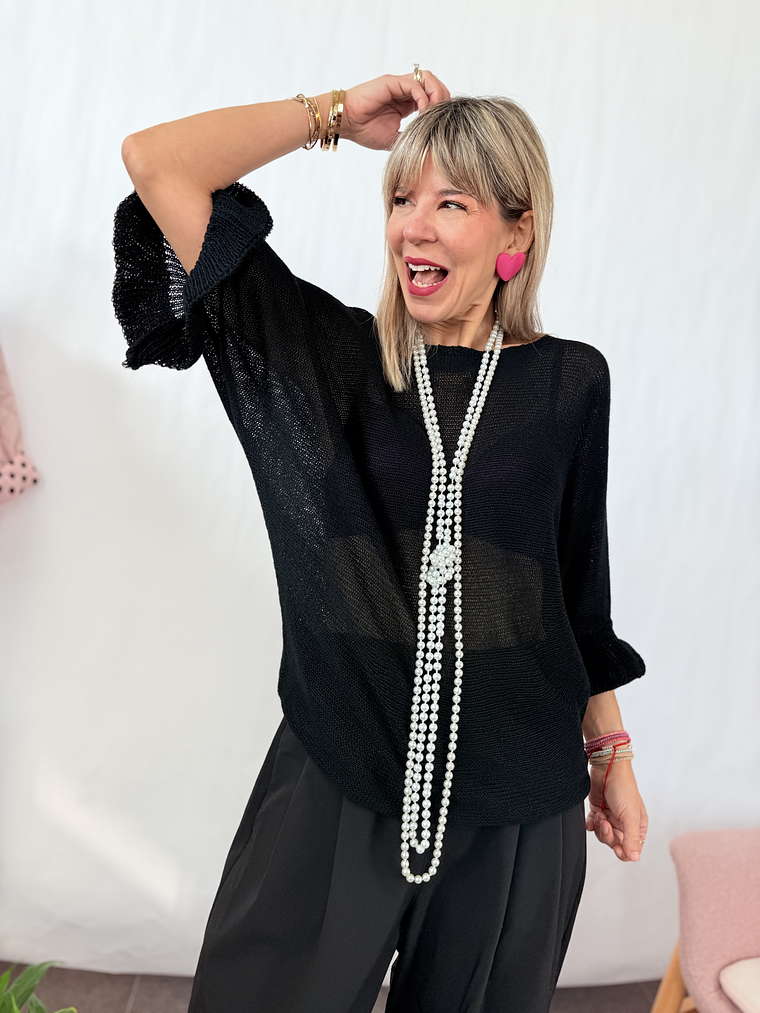 Rosa sweater BLACK 2