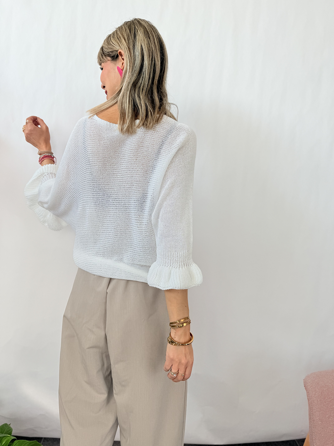 Rosa sweater WHITE  2